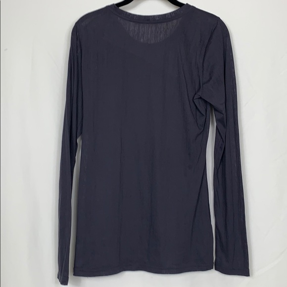 Maurice’s grey thin long sleeved tee shirt size Lg - Picture 5 of 5